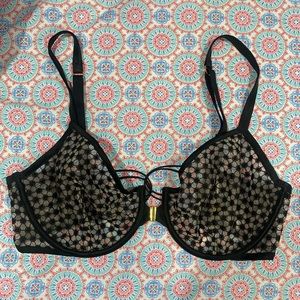Victoria’s Secret mesh black bra
